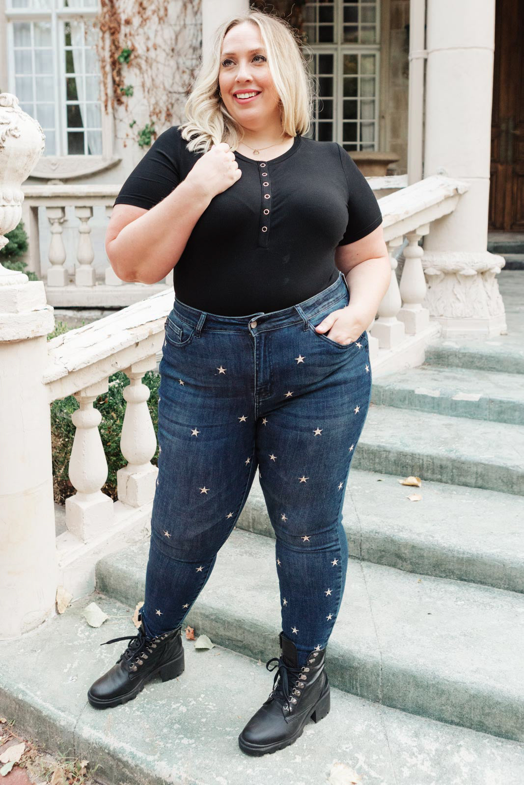 High Rise Starlight Skinnies